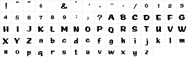 0 Buzz DNA Regular  glyph index
