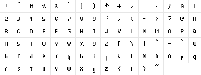 Transfer Medium  glyph index
