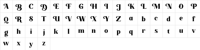 Longline Quart FREE Regular  glyph index