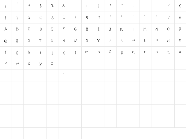 2Peas Glitter Girl 2Peas Glitter Girl  glyph index