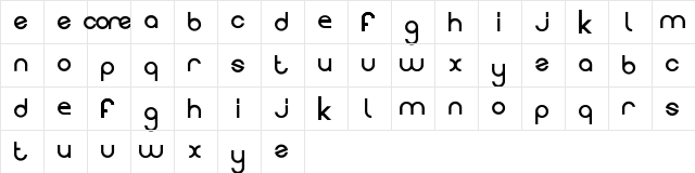 Evolution Evolution  glyph index