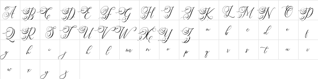 Simply Harmony FREE Regular  glyph index