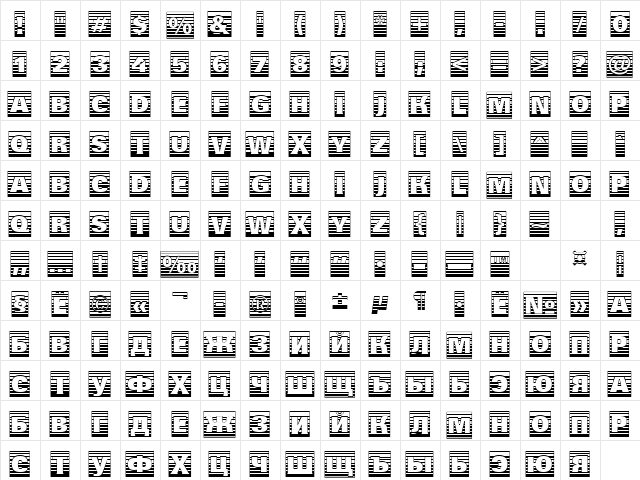 a_GroticTtlCmGdStrHv Regular  glyph index