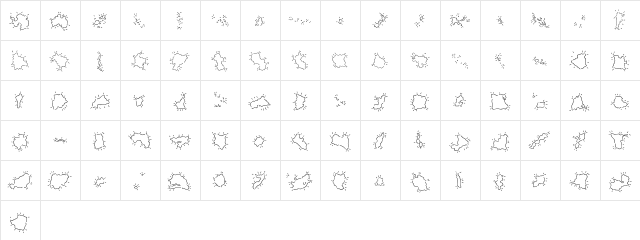 MiniPics GlobalSSpurt  glyph index