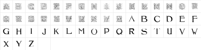 Acorn Normal  glyph index