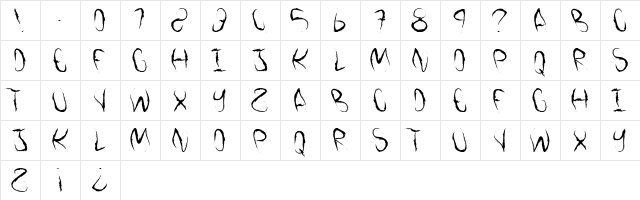 Vamos a la playa Regular  glyph index