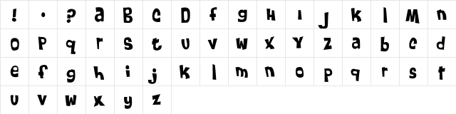 FruitForEars Medium  glyph index