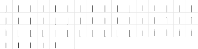 UpcEBwrP72Tt Normal  glyph index