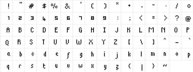 FGNsTallTrees Regular  glyph index