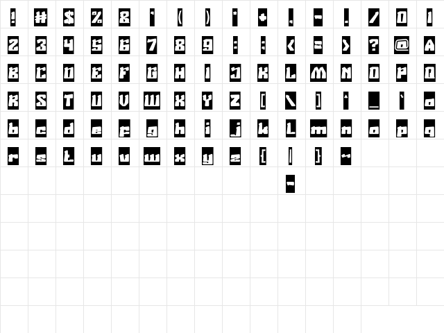 Age Of Science and Technology-I Regular  glyph index