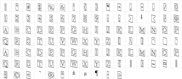 a_AntiqueTitulTrCmDnOtl Regular  glyph index