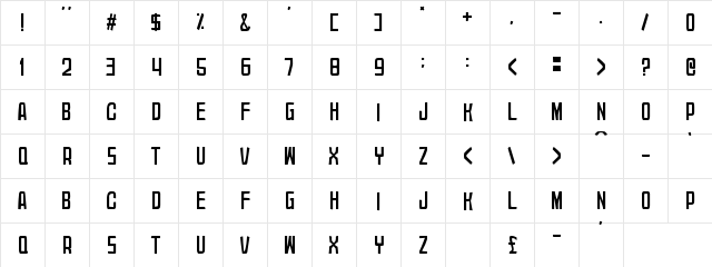 Critical Role Play Normal  glyph index
