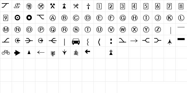 FormatPiTwoSSK Regular  glyph index