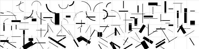 Fibonacci Medium  glyph index