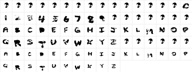 Cleagh E-1 Regula  glyph index