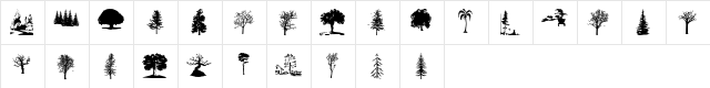 ryp_trees1 Regular  glyph index
