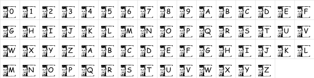 pf_I said Regular  glyph index