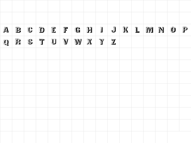 Tejaratchi Ex Lefti Regular  glyph index