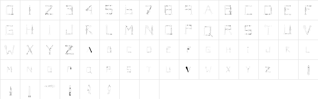 Patriot Regular  glyph index
