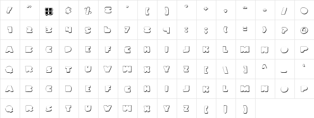 Land Whale Outline Grunge Outline Grunge  glyph index