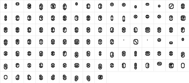 Encapsulate BRK Normal  glyph index