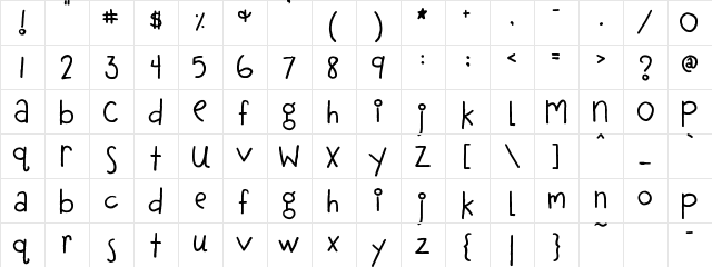 FB Lipgloss FB Lipgloss  glyph index