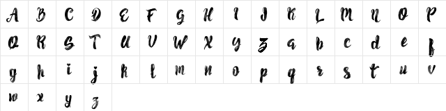 Pancake Syrup  Textured Regular  glyph index