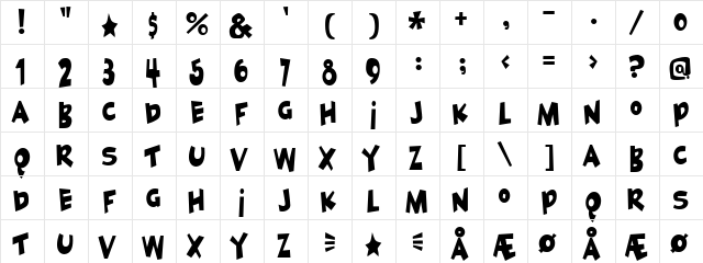 Geek a byte 2 Regular  glyph index