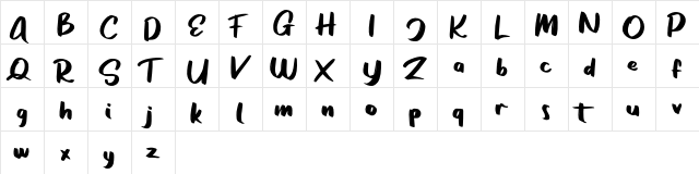 Kalled FREE Regular  glyph index