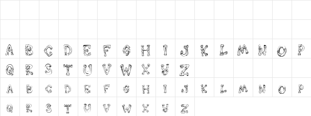 GSLV Regular  glyph index