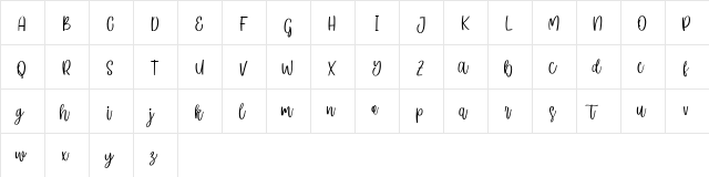 Mysthics Free Regular  glyph index