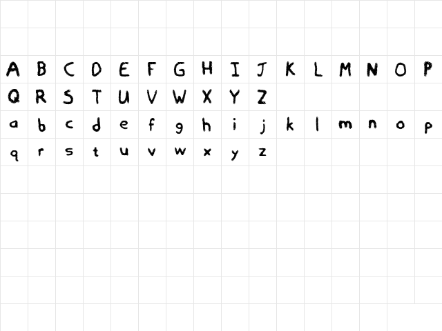 Empty Trash Regular  glyph index