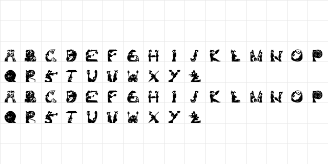 Kami-Geisha Font GeishaFont  glyph index