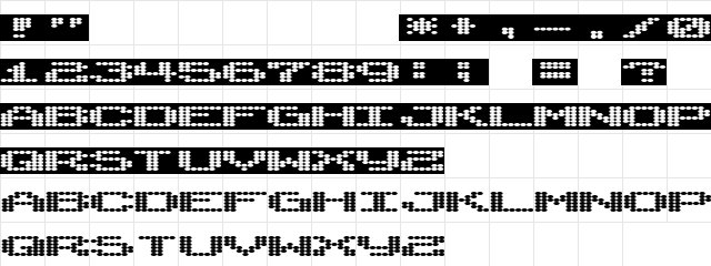 Chethak Bond Regular  glyph index