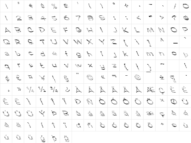 FZ HAND 2 SPOTTED LEFTY Normal  glyph index