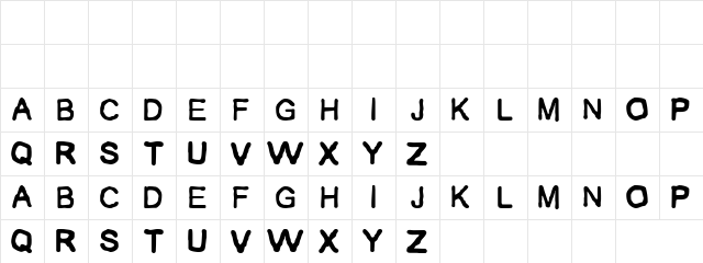 Maaya Regular  glyph index