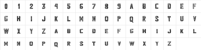 BandhemWatu Regular  glyph index