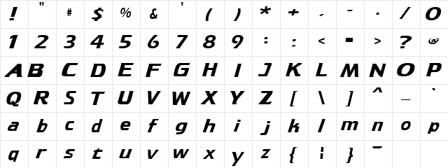 Base:NewYear Normal  glyph index