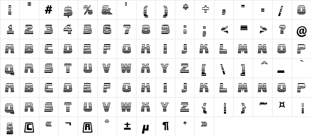 a_ConceptoTitulNrLdGd Regular  glyph index