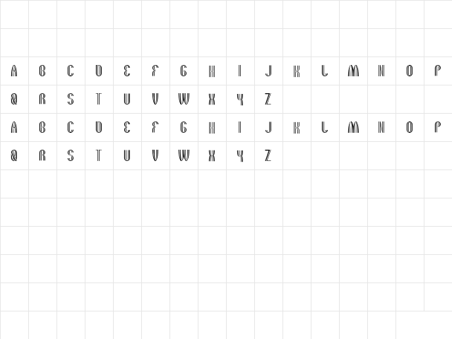 the quick motorcross Regular  glyph index
