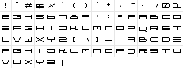 Ides of Jade Regular  glyph index