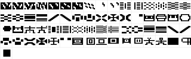 LomoSamples LT Std 3 Regular  glyph index