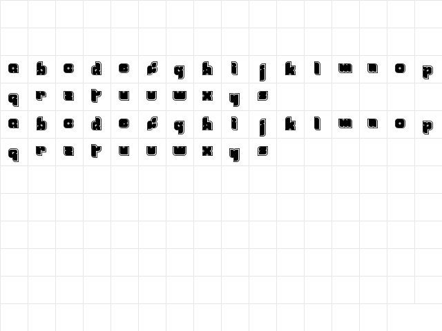 fresh mint Regular  glyph index