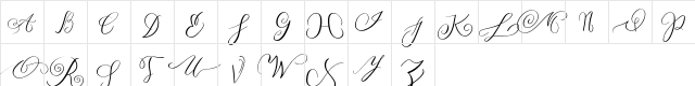 MONOGRAM T Regular  glyph index