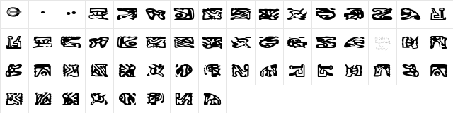 StarTrek Bajoran Ideogram on based  glyph index