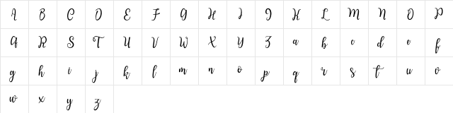 Neo Osaka Regular  glyph index