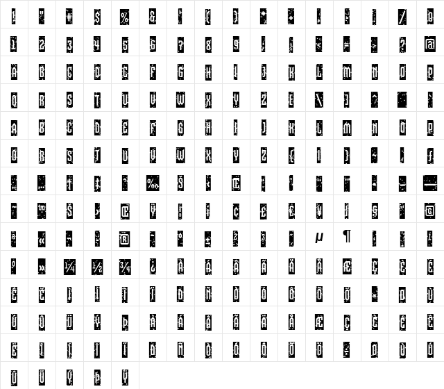 a_VizoraCmStNt Regular  glyph index