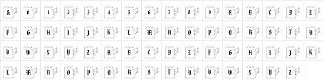 pf_fence pig Regular  glyph index