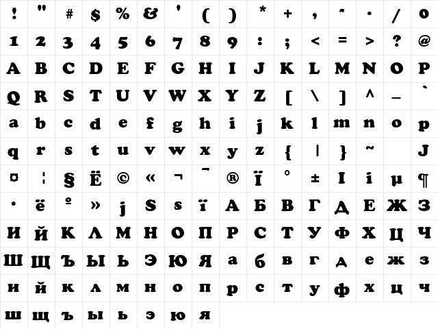 AGCrownStyle Normal  glyph index
