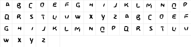 basmati Regular  glyph index